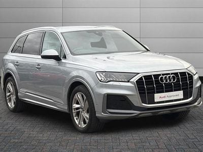 Begagnad Audi Q7 S-Line 286 HK (210 kW) 2023 Silver SUV