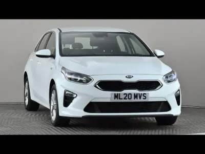 Used Kia Ceed 2020 White Hatchback
