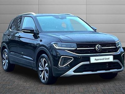Black Used 2024 VW T-Cross Style SUV | £20,295 (Fair price)