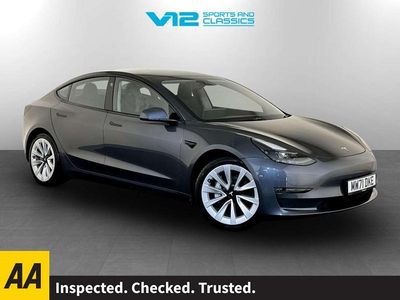 Grey Used 2021 Tesla Model 3 Long Range AWD Sedan | £19,895 (Fair price)