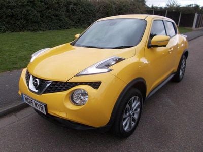 Used Nissan Juke Tekna 2015 Yellow SUV