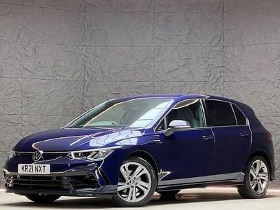 Used VW Golf VII R-line 130 HP (95 kW) 2021 Blue Hatchback