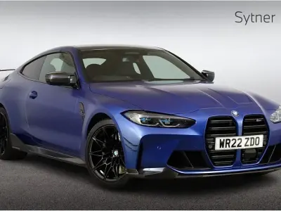 Used BMW M4 Competition Edition 503 HP (369 kW) 2022 Blue Coupe