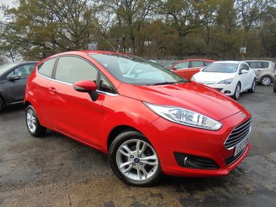 Red Used 2017 Ford Fiesta Zetec Hatchback | £5,495 (Fair price)