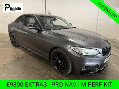 Used BMW 220 M Sport 190 HP (139 kW) 2016 Grey Coupe
