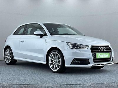 Used Audi A1 S-Line 125 HP (91 kW) 2015 White Hatchback