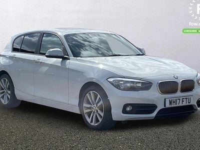 Used BMW 118 Sport Line 150 HP (110 kW) 2017 White Hatchback