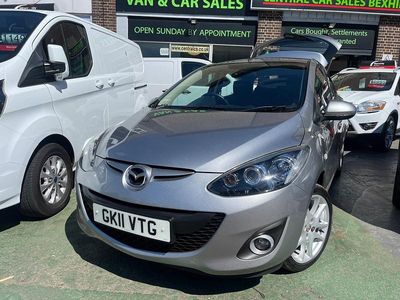 Begagnad Mazda 2 84 HK (61 kW) 2011 Silver Halvkombi