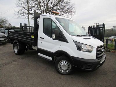 Used Ford Transit 130 HP (95 kW) 2022 White Cabriolet