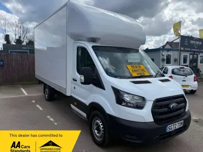 Used Ford Transit 130 HP (95 kW) 2022 White Cabriolet