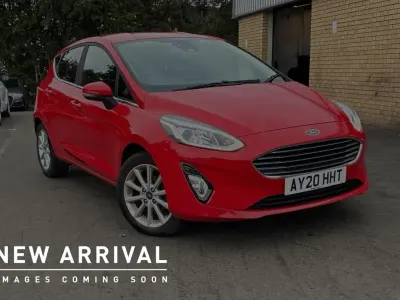 Used Ford Fiesta Titanium 94 HP (69 kW) 2020 Red Hatchback