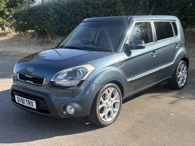 Used Kia Soul 126 HP (92 kW) 2011 Blue SUV