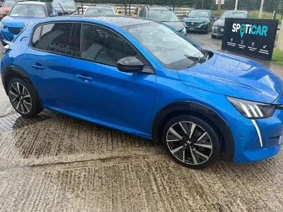 Used Peugeot 208 GT 102 HP (75 kW) 2021 Blue Hatchback