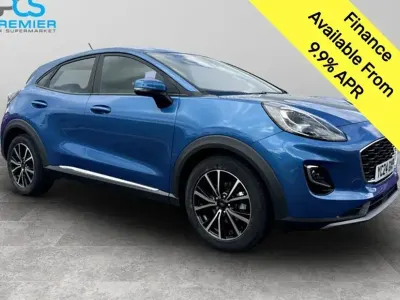 Used Ford Puma Titanium 125 HP (91 kW) 2024 Desert island blue (exclusive paint) SUV