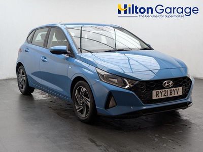 Turquoise Used 2021 Hyundai i20 SE Hatchback | £10,550 (Fair price)