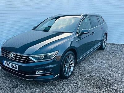 Grey Used 2017 VW Passat R-line Estate | £9,995 (Good price)