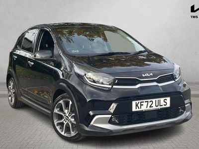 Used Kia Picanto X-Line 67 HP (49 kW) 2022 Black Hatchback