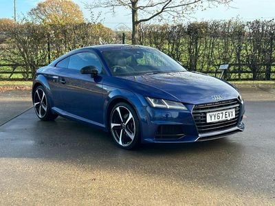 Used Audi TT Black Edition 230 HP (169 kW) 2017 Blue Coupe