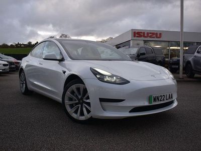 Used Tesla Model 3 Standard Range 235 kW (320 HP) 2022 White Sedan