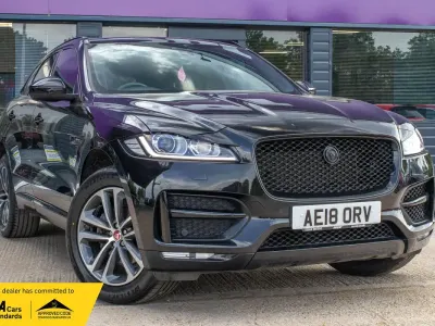Used Jaguar F-Pace R-Sport 180 HP (132 kW) 2018 Black SUV