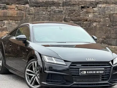 Used Audi TT Black Edition 184 HP (135 kW) 2017 Black Coupe