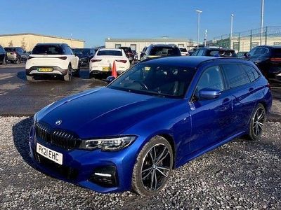 Blue Used 2021 BMW 330 M Sport Estate | £25,390 (A bit pricey)