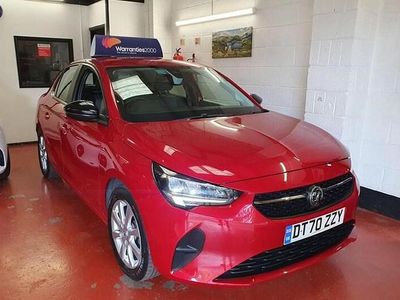 Used Vauxhall Corsa 75 HP (55 kW) 2021 Red Hatchback