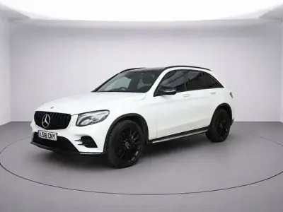 Used Mercedes GLC220 AMG line 170 HP (125 kW) 2018 White SUV
