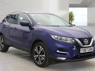 Used Nissan Qashqai N-Connecta 115 HP (84 kW) 2017 Blue SUV