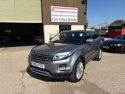 Used Land Rover Range Rover evoque Prestige 150 HP (110 kW) 2013 Grey SUV