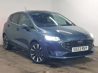 Used Ford Fiesta Titanium X 100 HP (73 kW) 2023 Blue Hatchback
