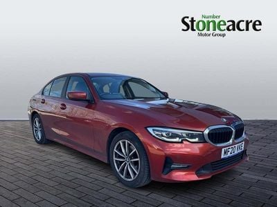 Begagnad BMW 320 Comfort Edition 187 HK (137 kW) 2020 Orange Sedan