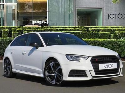 Used Audi S3 Sportback Black Edition 296 HP (217 kW) 2020 White Hatchback