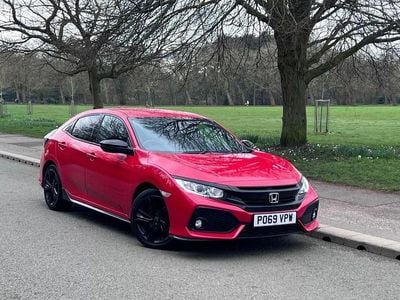Used Honda Civic Sport 126 HP (92 kW) 2019 Red Hatchback