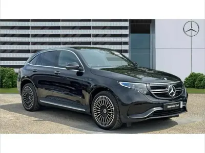 Used Mercedes EQC400 AMG Line Premium 300 kW (408 HP) 2023 Black SUV