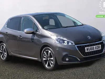 Used Peugeot 208 109 HP (80 kW) 2018 Grey Hatchback