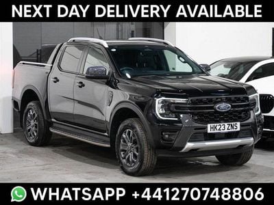 Black Used 2023 Ford Ranger Wildtrack Pickup | £29,500 (Good price)