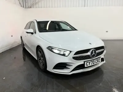 Used Mercedes A180 Executive 136 HP (100 kW) 2020 White Hatchback