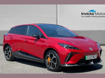 Used MG MG4 EV 315 kW (429 HP) 2023 Red Hatchback