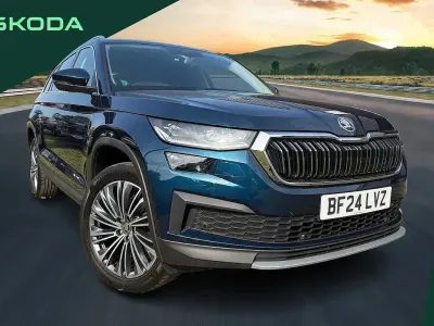 Used Skoda Kodiaq SE L Executive 150 HP (110 kW) 2024 Blue SUV