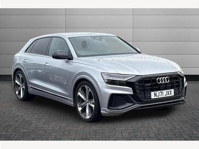 Silver Used 2021 Audi Q8 Black Edition SUV | £41,550 (Good price)