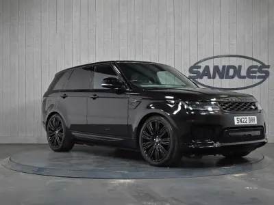 Used Land Rover Range Rover Sport HSE Dynamic 300 HP (220 kW) 2021 Black SUV