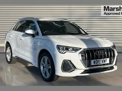 White Used 2019 Audi Q3 S-Line SUV | £18,494 (Fair price)