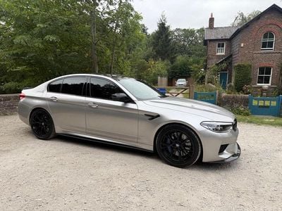 Silver Used 2018 BMW M5 Competition Edition Sedan | £42,995 (A bit pricey)