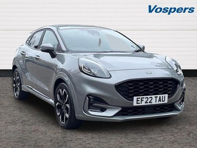 Silver Used 2022 Ford Puma ST-Line X SUV | £14,300 (Fair price)