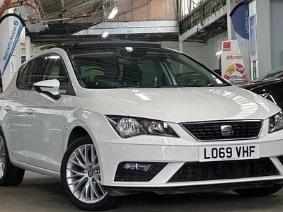 Used Seat Leon SE Dynamic 130 HP (95 kW) 2020 White Hatchback