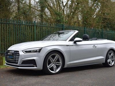 Used Audi A5 Cabriolet S-Line 2019 White Cabriolet