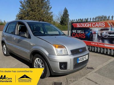 Used Ford Fusion Zetec 101 HP (74 kW) 2006 Silver Hatchback