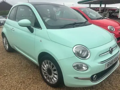 Gebraucht Fiat 500 Lounge 69 PS (50 kW) 2018 Grün Kleinwagen