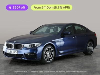 Blue Used 2018 BMW 530e M Sport Sedan | £14,834 (Good price)